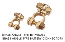 Battery terminals Brass Battery terminals