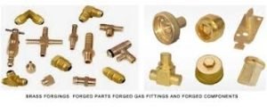 Brass Forged Parts Forged Components Gas fittings Forged Brass Fittings