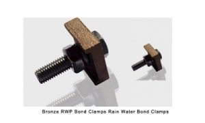 Bronze RWP Bond Clamps Rain Water Bond Clamps