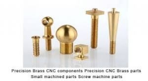 Precision Brass CNC components Precision CNC Brass parts Small machined parts Screw machine parts