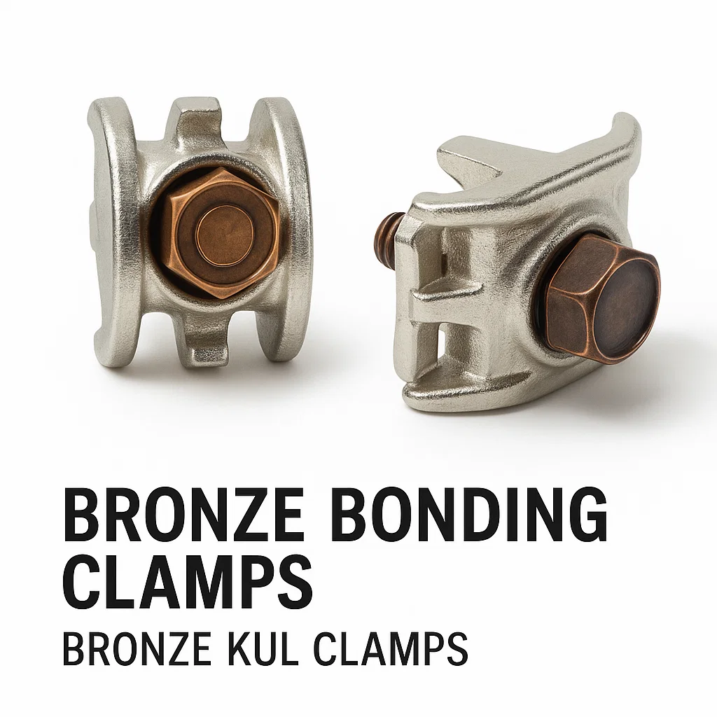 Bronze KUl Clamps Bronze bonding clamps