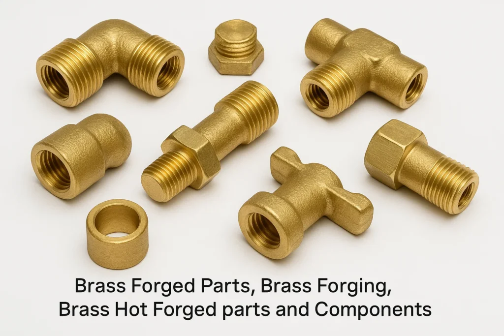 Brass Forged Parts, Brass Forging, Brass Hot Forged parts and Components