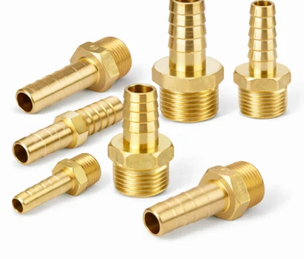 Brass Hose Barbs & Hose Connectors